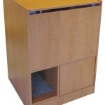 oak litter box furniture